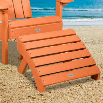Cape Folding Adirondack Ottoman Ottoman Bahia Verde Outdoors 