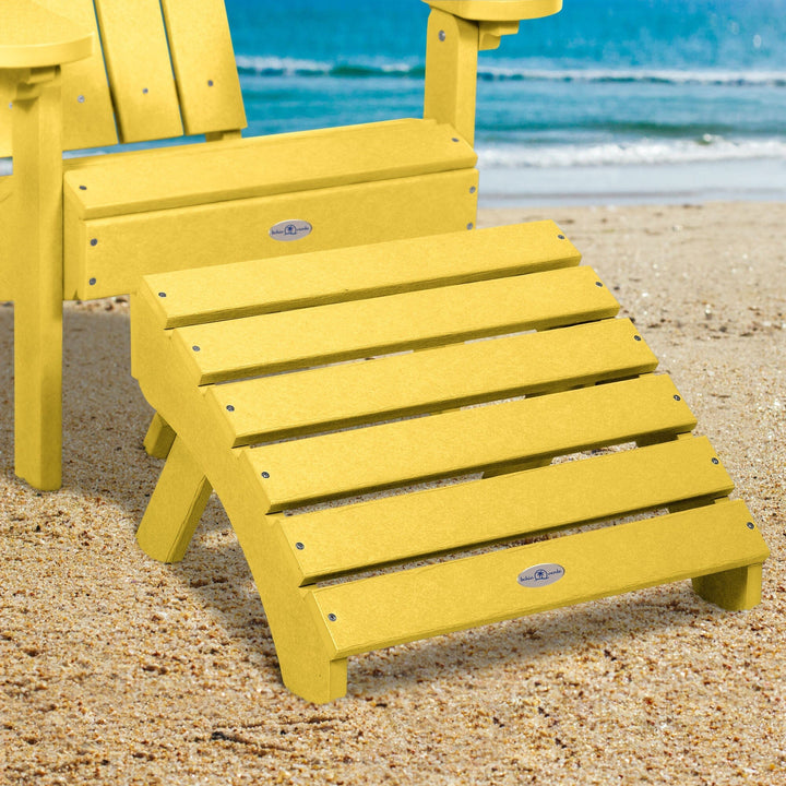 Cape Folding Adirondack Ottoman Ottoman Bahia Verde Outdoors 