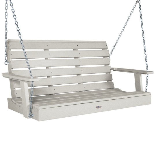 Riverside Porch Swing 4ft Swing Bahia Verde Outdoors Cove Gray 