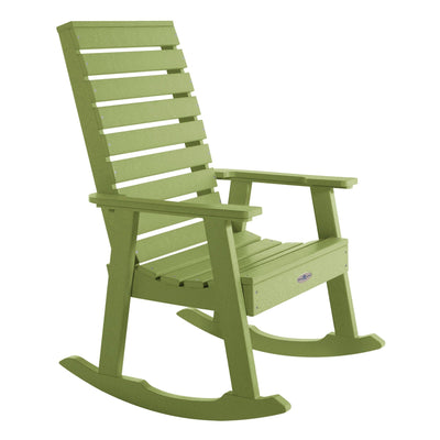 Riverside Rocking Chair Rocking Chair Bahia Verde Outdoors Palm Green 