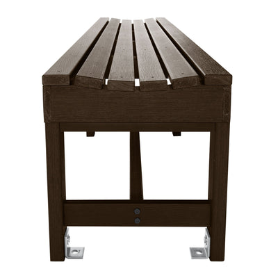 Commercial Grade "Weldon" 4ft Backless Bench Sequoia Professional 