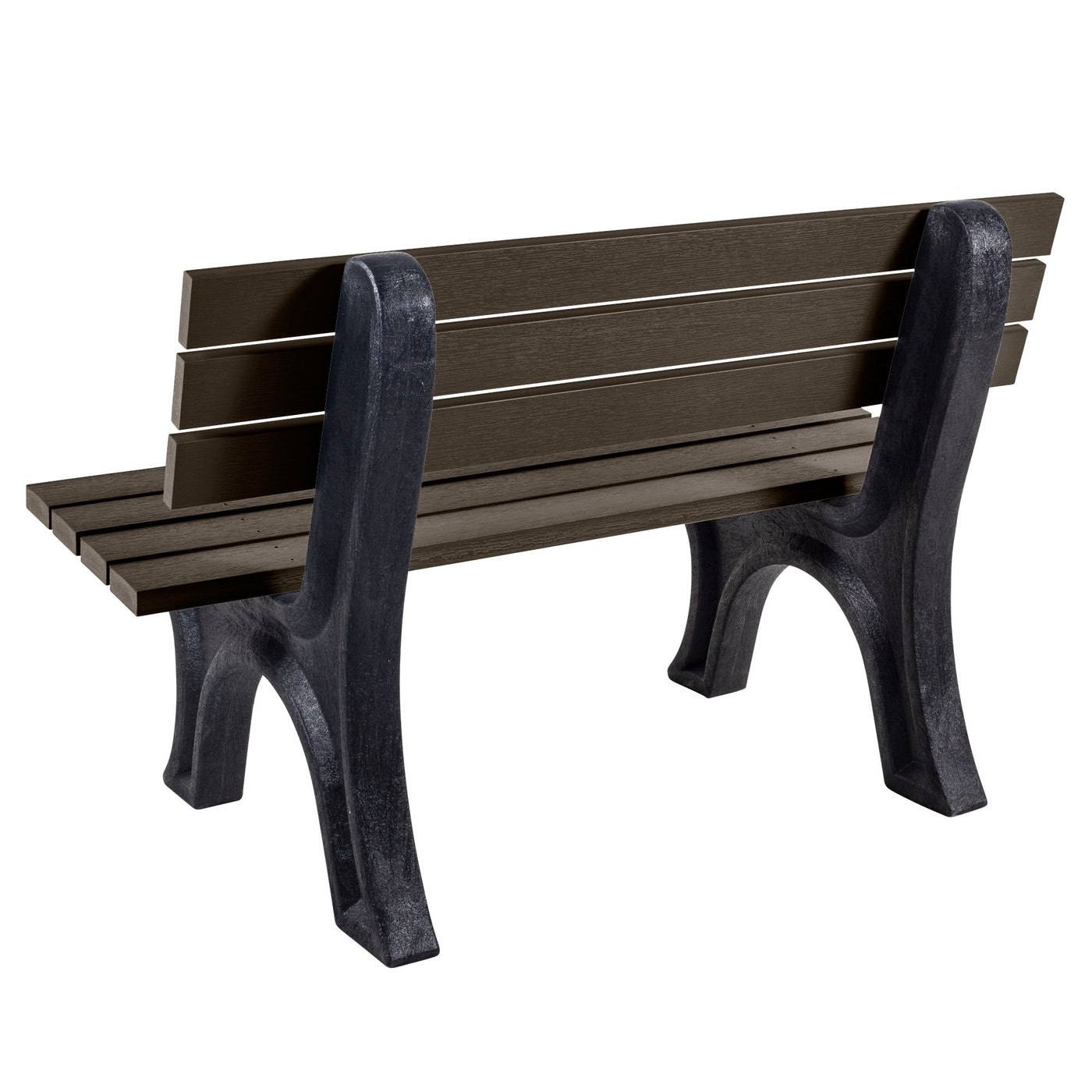 Aurora Traditional 4 ft. Park Bench Bench Sequoia Professional 
