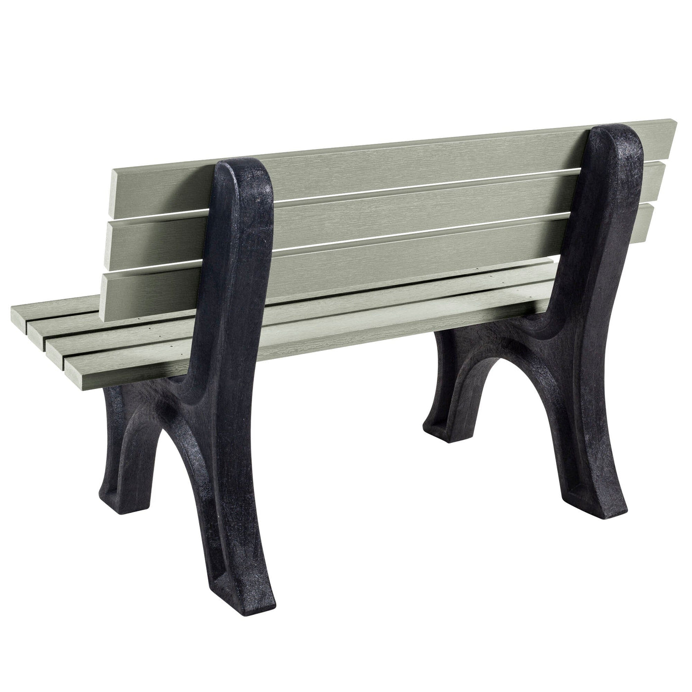 Aurora Traditional 4 ft. Park Bench Bench Sequoia Professional 