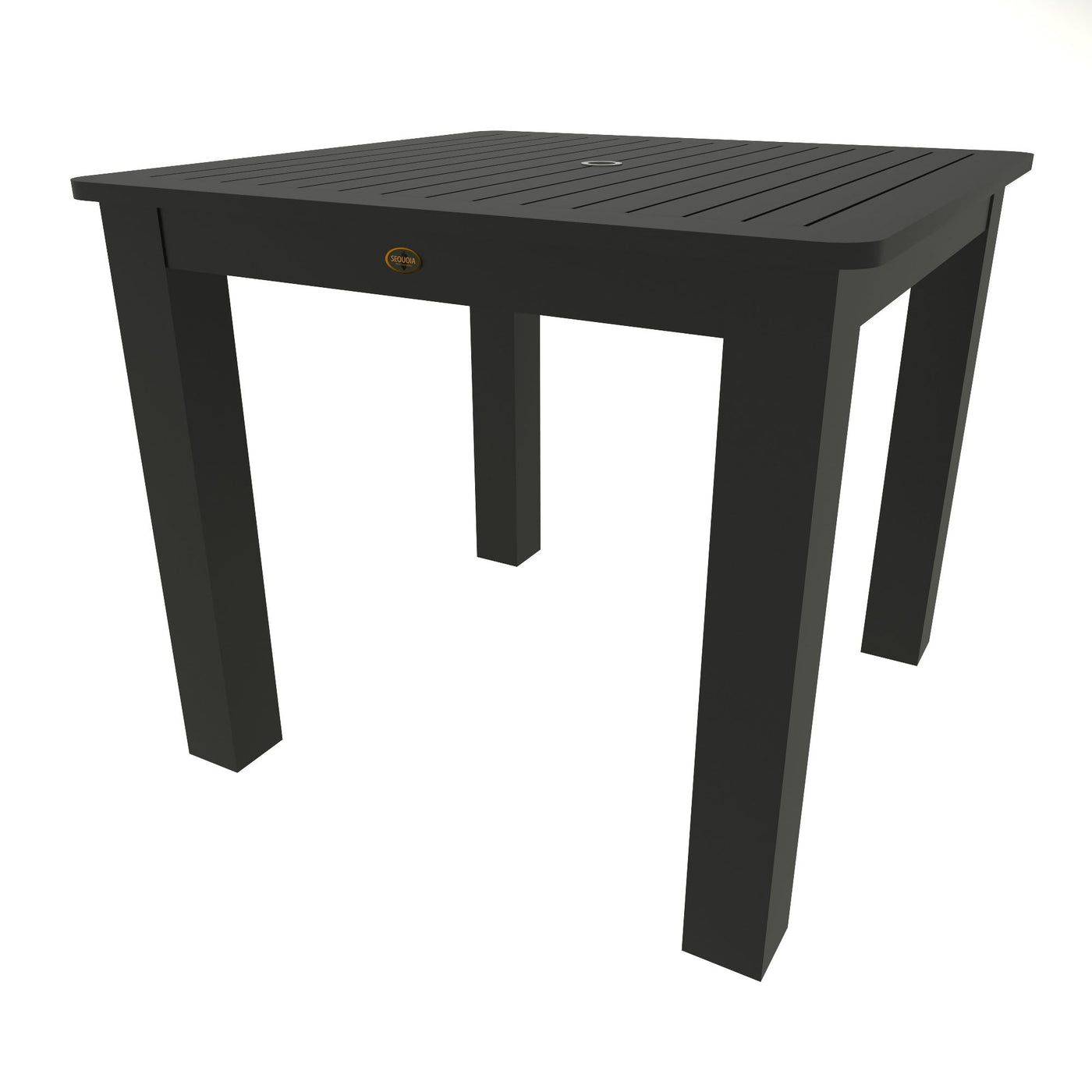 Square 42x42 Counter Dining Table Dining Sequoia Professional Black 