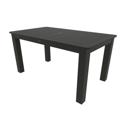 Rectangular 42x72 Counter Table Sequoia Professional Black 