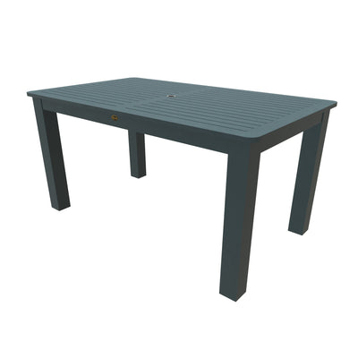 Rectangular 42x72 Counter Table Sequoia Professional Nantucket Blue 