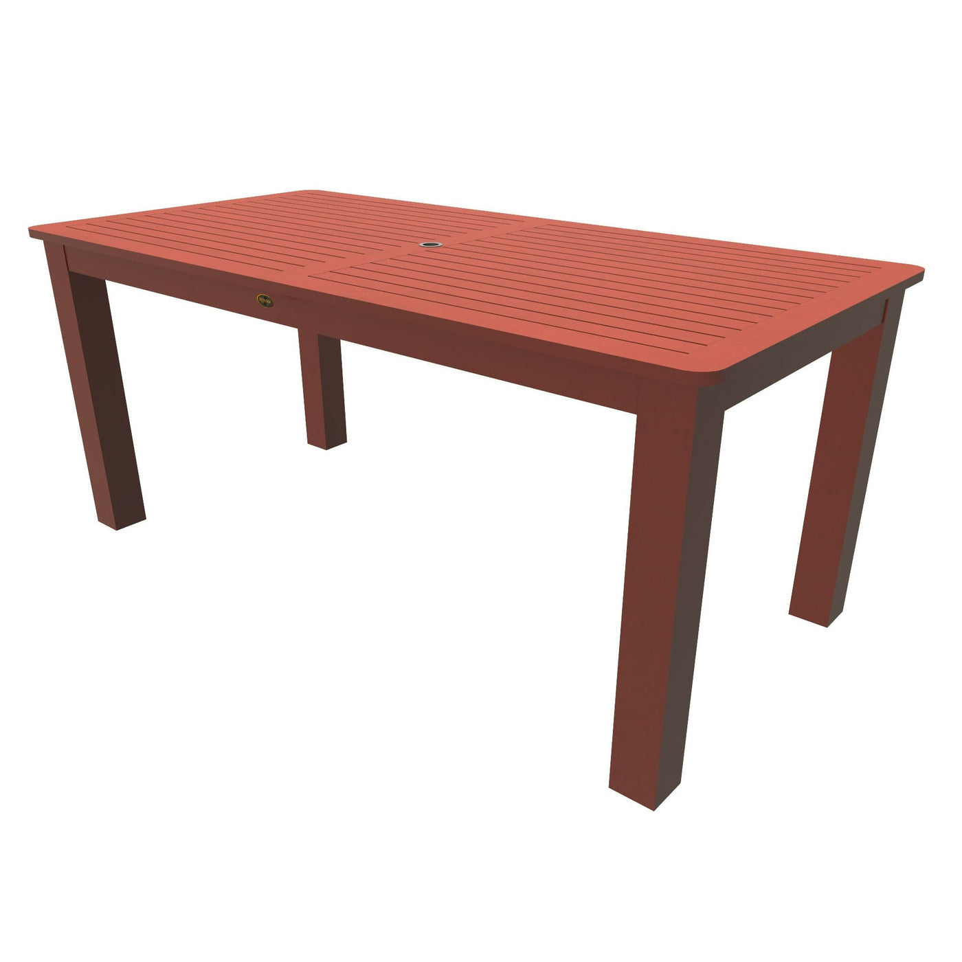 Rectangular 42x84 Counter Table Table Sequoia Professional Rustic Red 