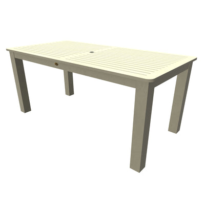 Rectangular 42x84 Counter Table Sequoia Professional Whitewash 