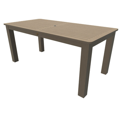Rectangular 42x84 Counter Table Table Sequoia Professional Woodland Brown 