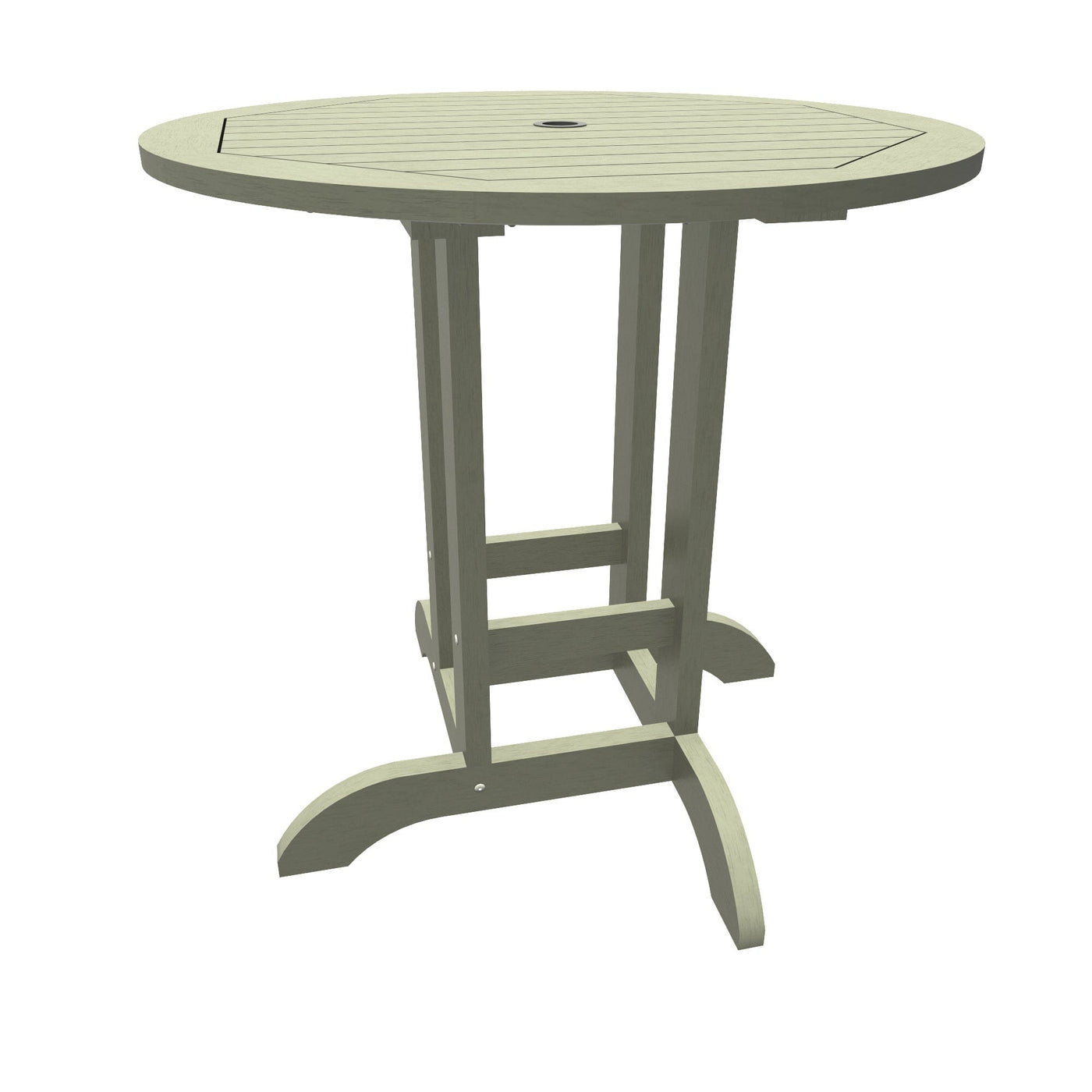 Commercial Grade 36-inch Round Counter Height Bistro Dining Table Table Sequoia Professional Eucalyptus 