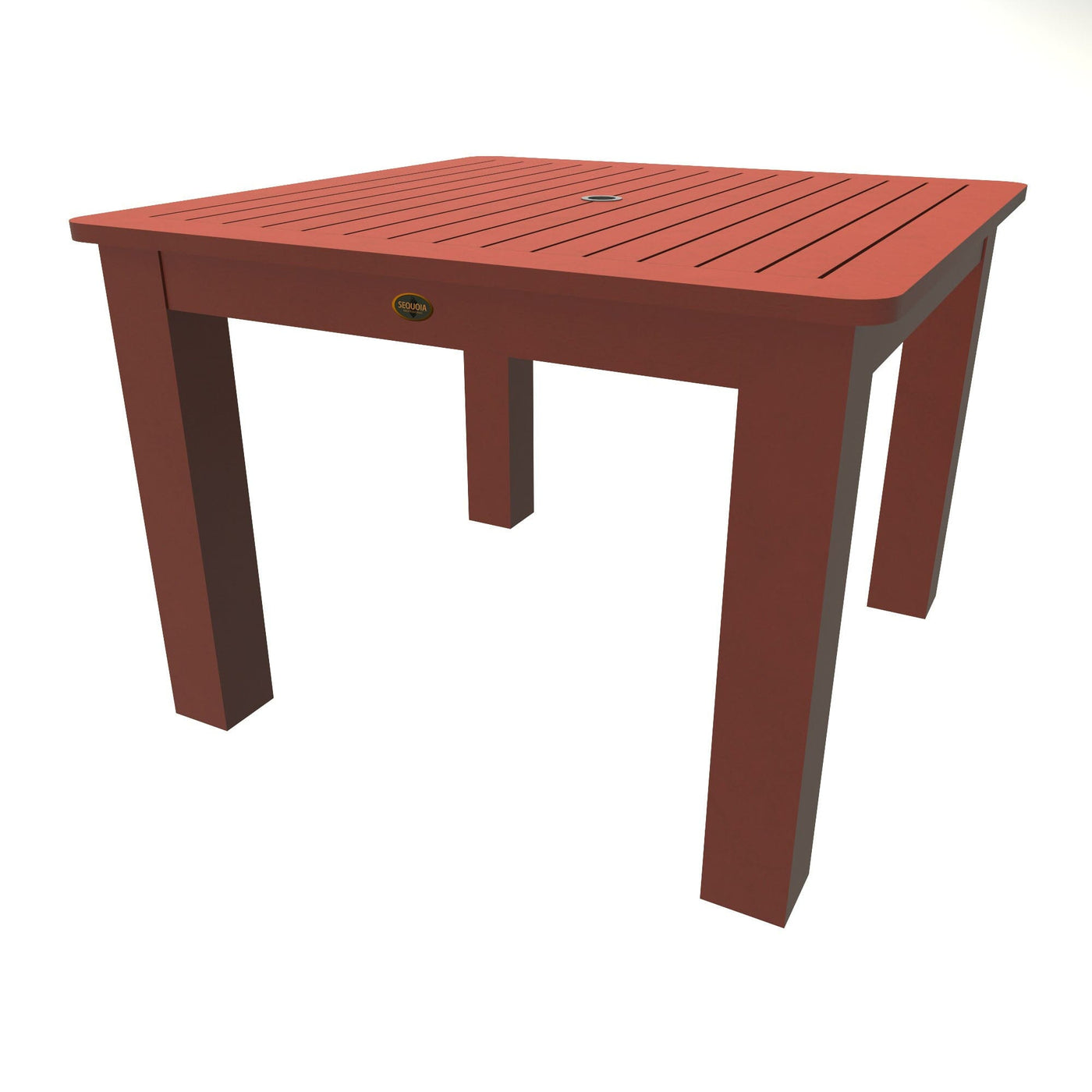 Square 42x42 Dining Table Dining Sequoia Professional Rustic Red 