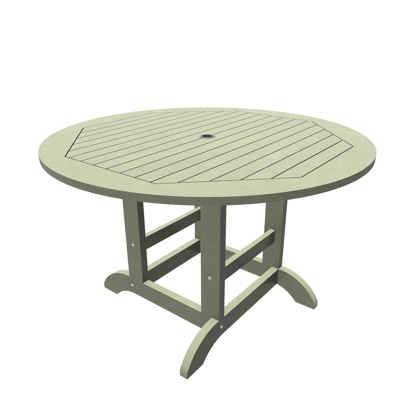 Commercial Grade 48-inch Round Dining Height Table Table Sequoia Professional Eucalyptus 