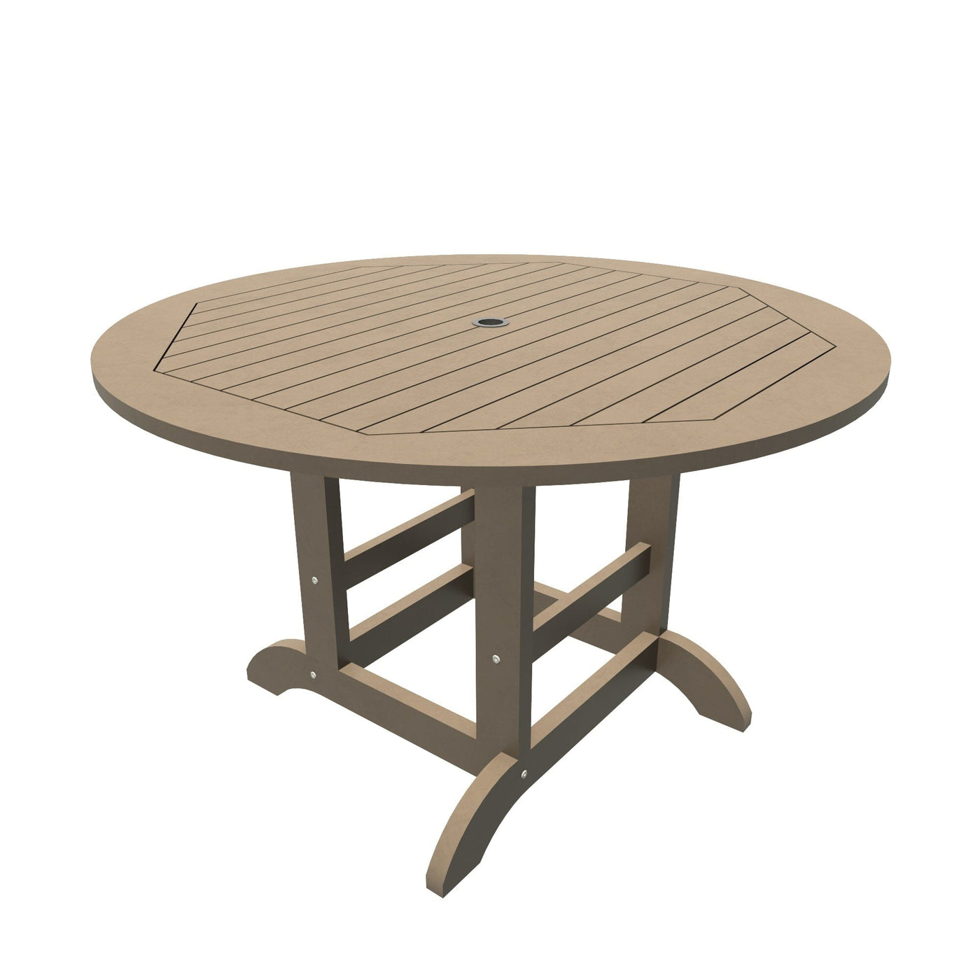 Commercial Grade 48-inch Round Dining Height Table Table Sequoia Professional 