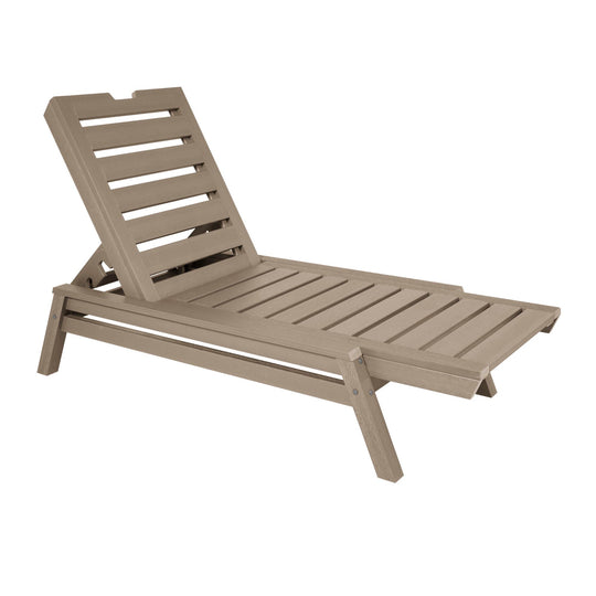 Crestone Chaise Lounge Lounge Sequoia Woodland Brown 