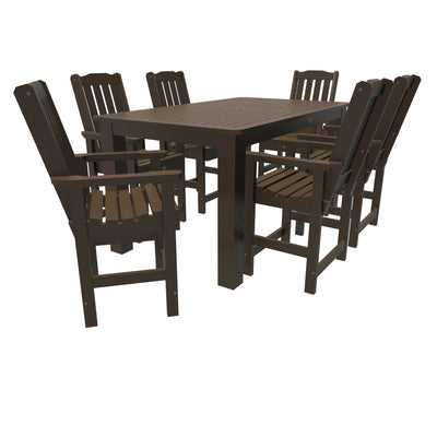 Springville 7pc 42x72 Counter Dining Set Dining Sequoia Professional Weathered Acorn 