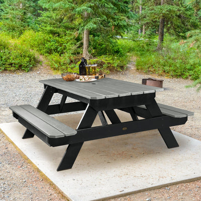 Commercial Grade "National" Picnic Table Dining Sequoia Professional 