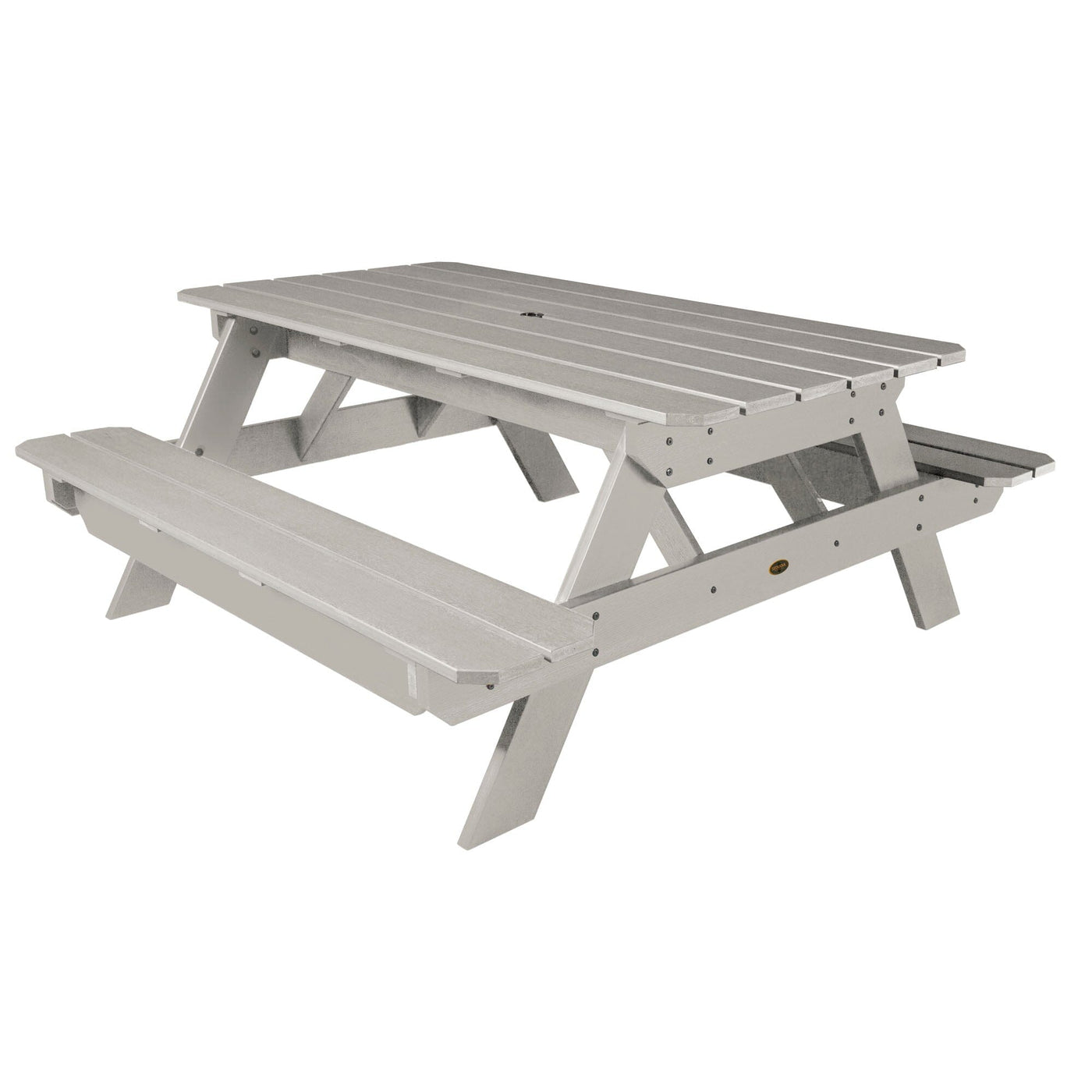 Commercial Grade "National" Picnic Table Dining Sequoia Professional Harbor Gray 