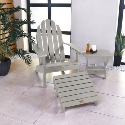 Essential Adirondack Chair with Ottoman & Folding Side Table Adirondack Chairs ELK OUTDOORS® 