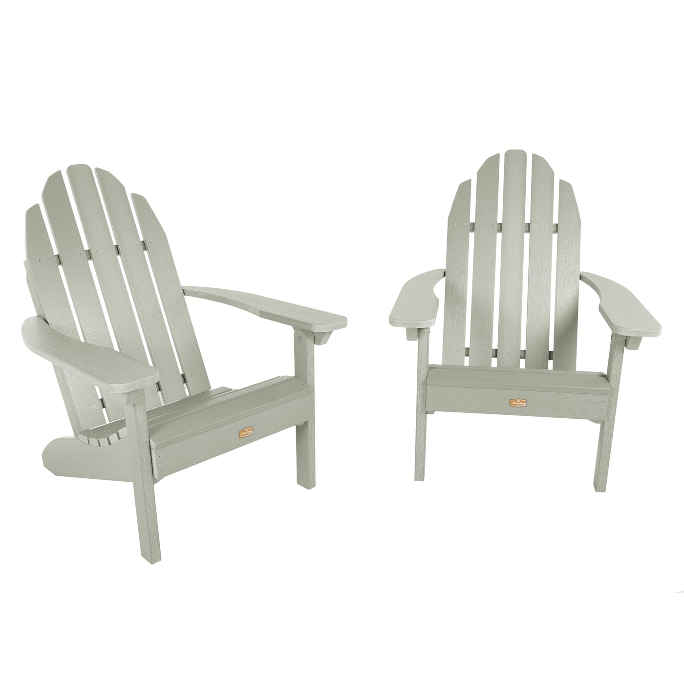 Set of 2 Essential Adirondack Chairs Kitted Sets ELK OUTDOORS® Eucalyptus 