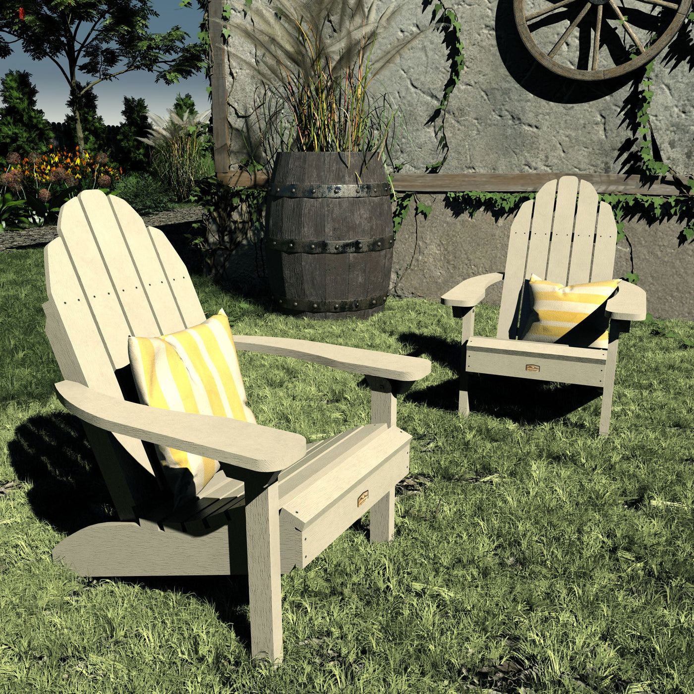 Set of 2 Essential Adirondack Chairs ELK OUTDOORS® 