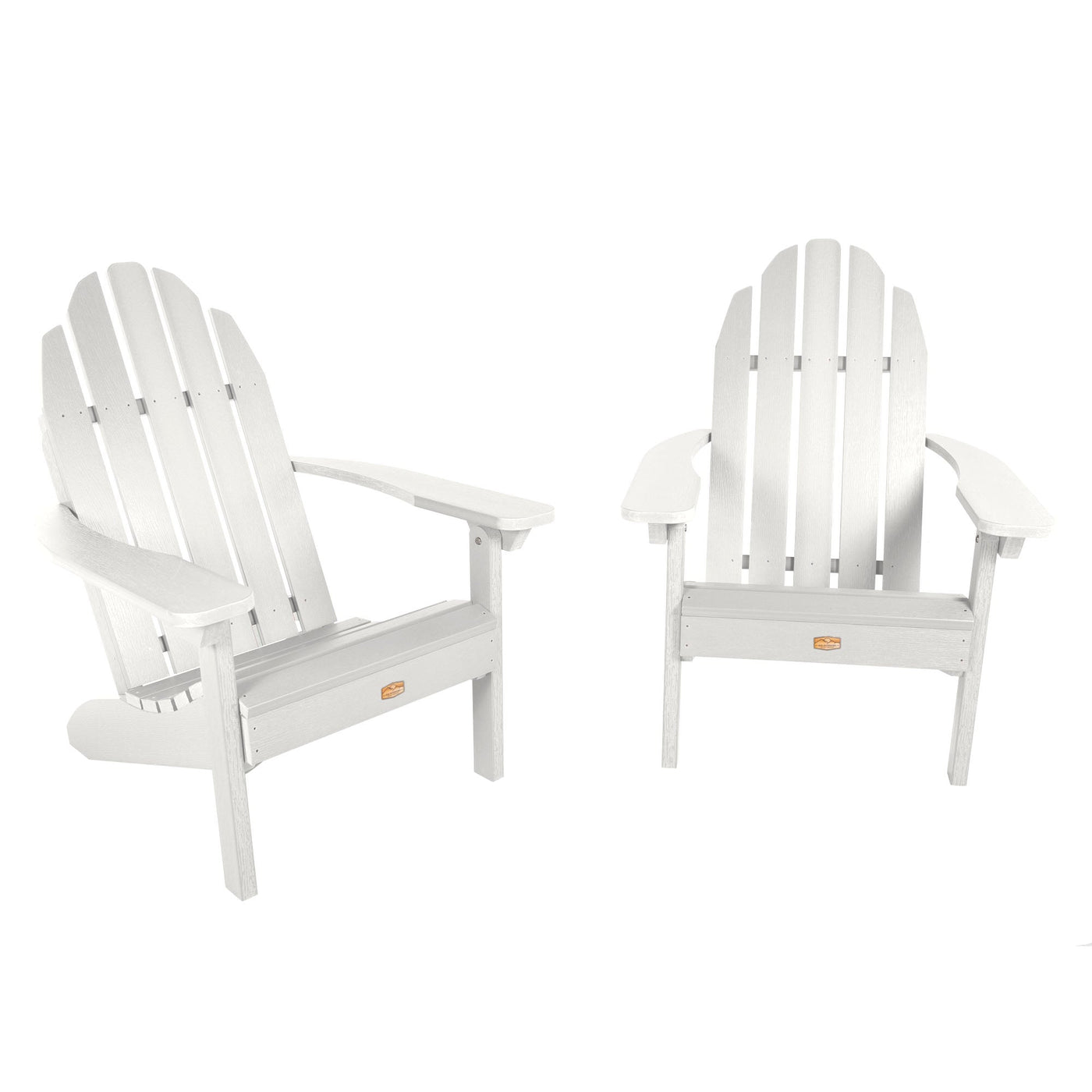 Set of 2 Essential Adirondack Chairs ELK OUTDOORS® White 