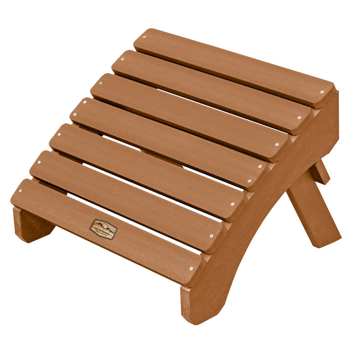 The Essential Folding Ottoman ELK OUTDOORS® Toffee 