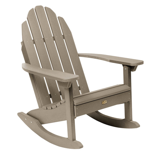 The Essential Adirondack Rocking Chair Rockers ELK OUTDOORS® Woodland Brown 