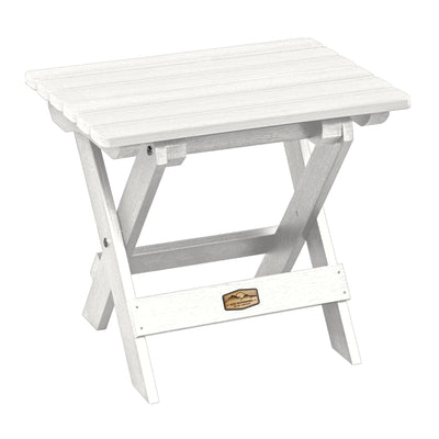 The Essential Folding Side Table ELK OUTDOORS® White 