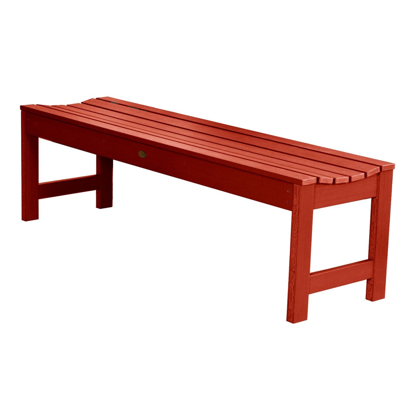Lehigh Picnic Bench - 5ft Bench Highwood USA Rustic Red 