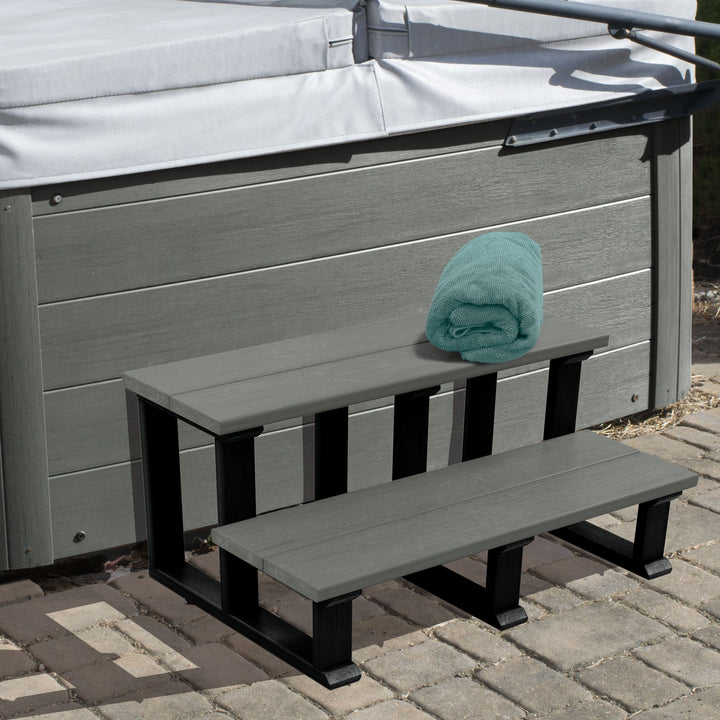 Hot Tub Spa Two Tier Steps 32 Inch Highwood USA 