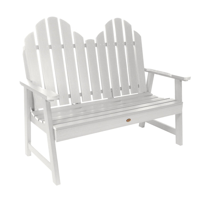 Refurbished Classic Westport 4ft Outdoor Garden Bench Highwood USA White 