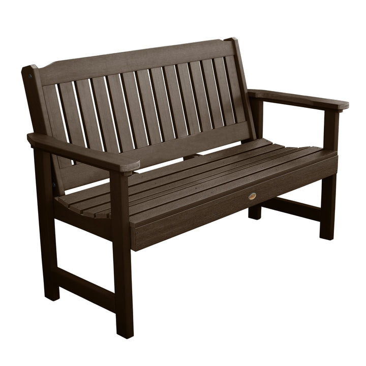 Refurbished Lehigh 4ft Garden Bench Highwood USA Weathered Acorn 