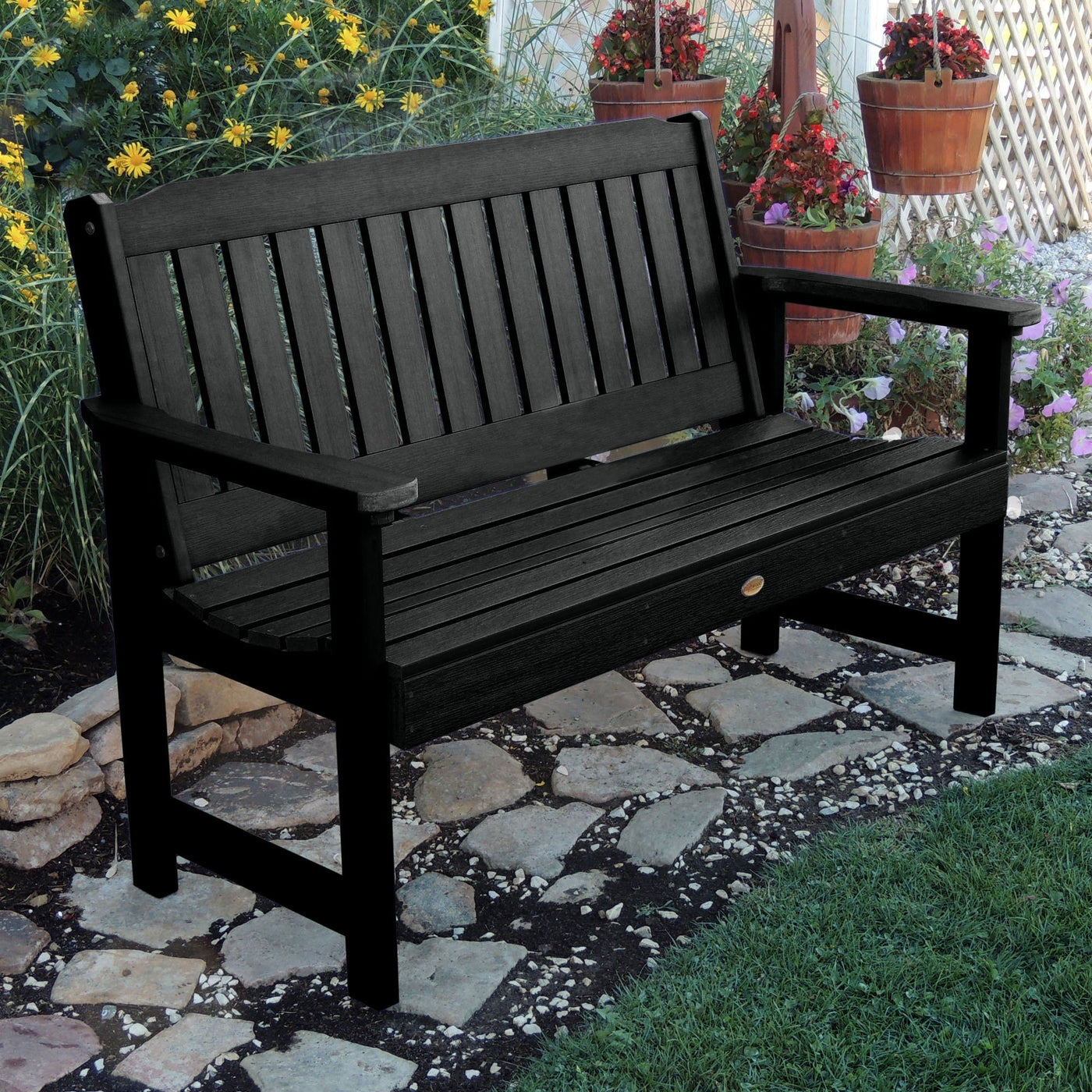 Refurbished 5ft Lehigh Garden Bench Highwood USA 