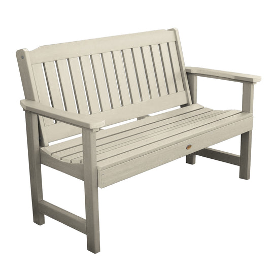 Refurbished Lehigh 4ft Garden Bench Highwood USA Whitewash 