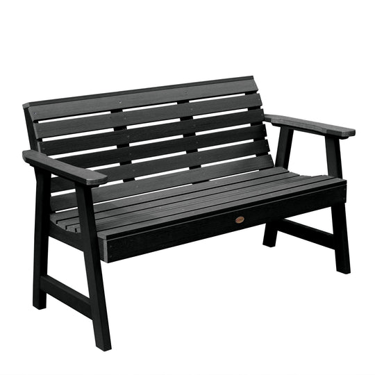 Refurbished 4ft Weatherly Garden Bench Highwood USA 