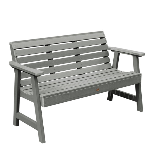 Refurbished 4ft Weatherly Garden Bench Highwood USA Coastal Teak 