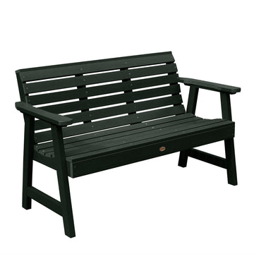 Refurbished 4ft Weatherly Garden Bench Highwood USA 