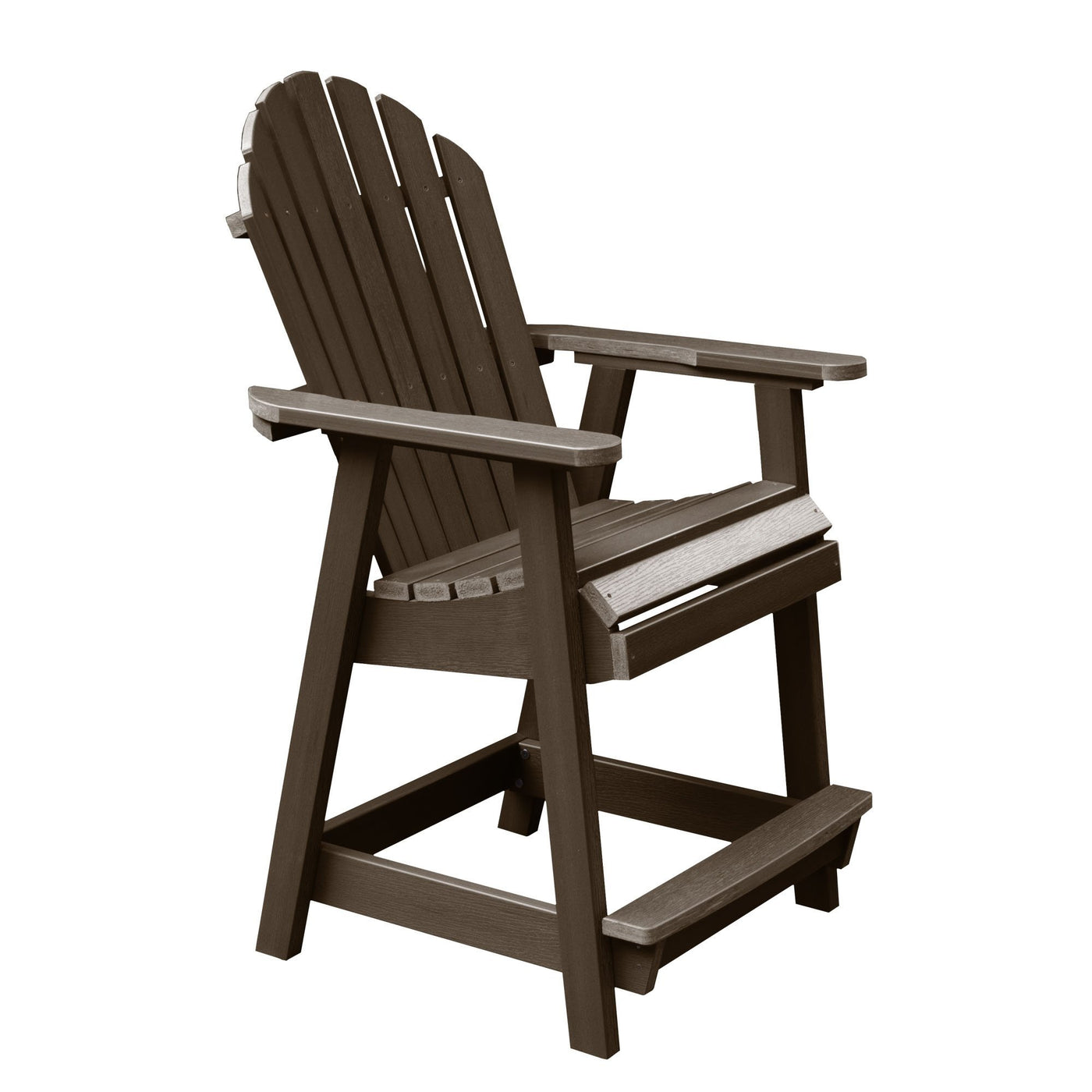 Refurbished Hamilton Counter Deck Chair Highwood USA Weathered Acorn 