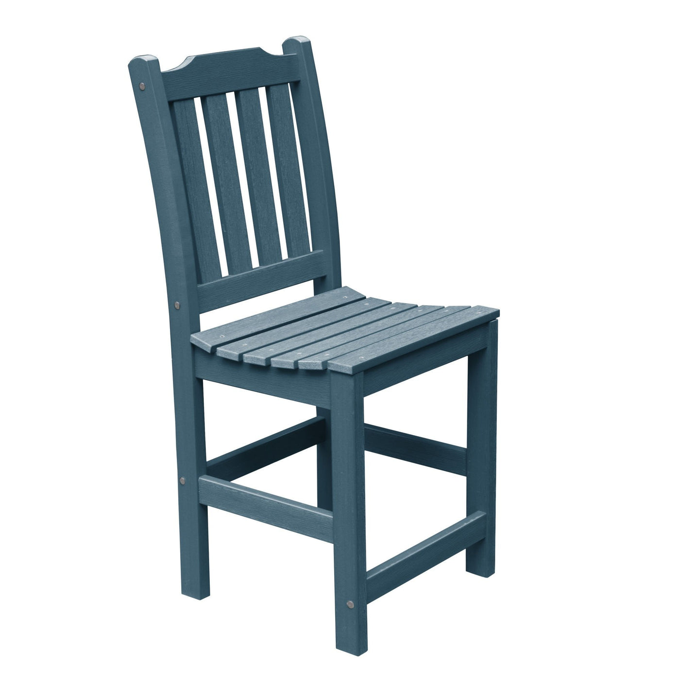 Refurbished Lehigh Counter Side Chair Highwood USA Nantucket Blue 