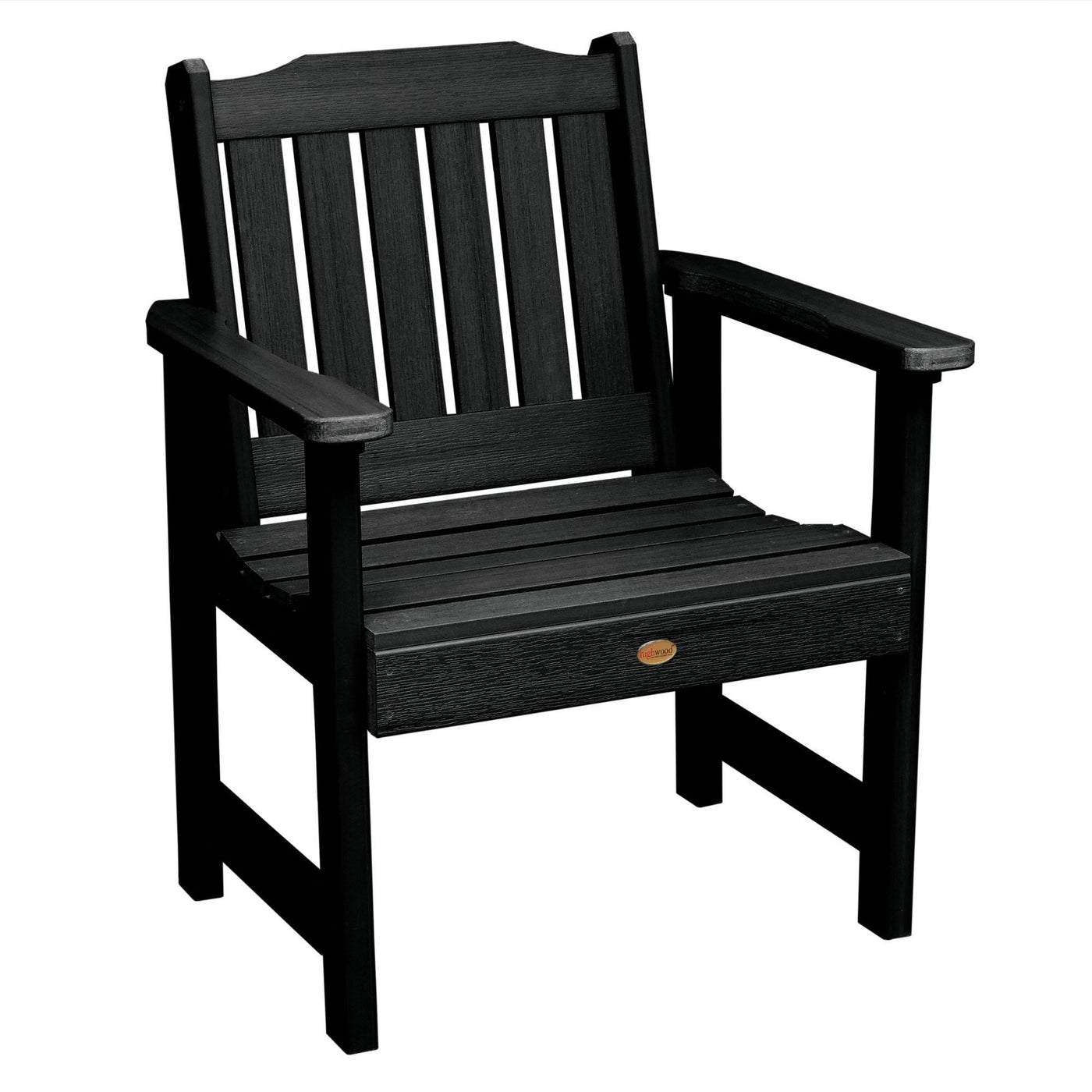 Refurbished Lehigh Garden Chair Highwood USA Black 