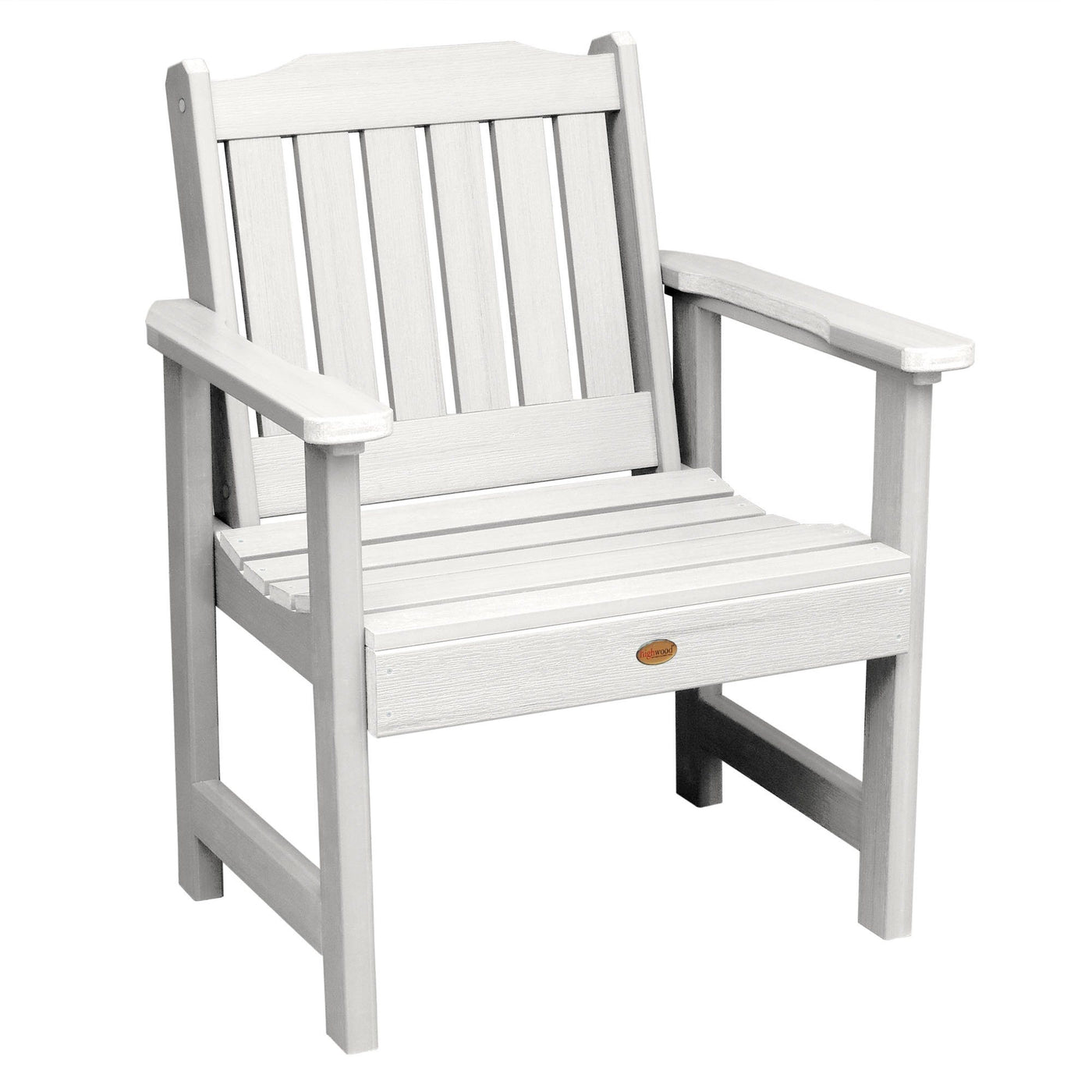 Two chairs and table in white