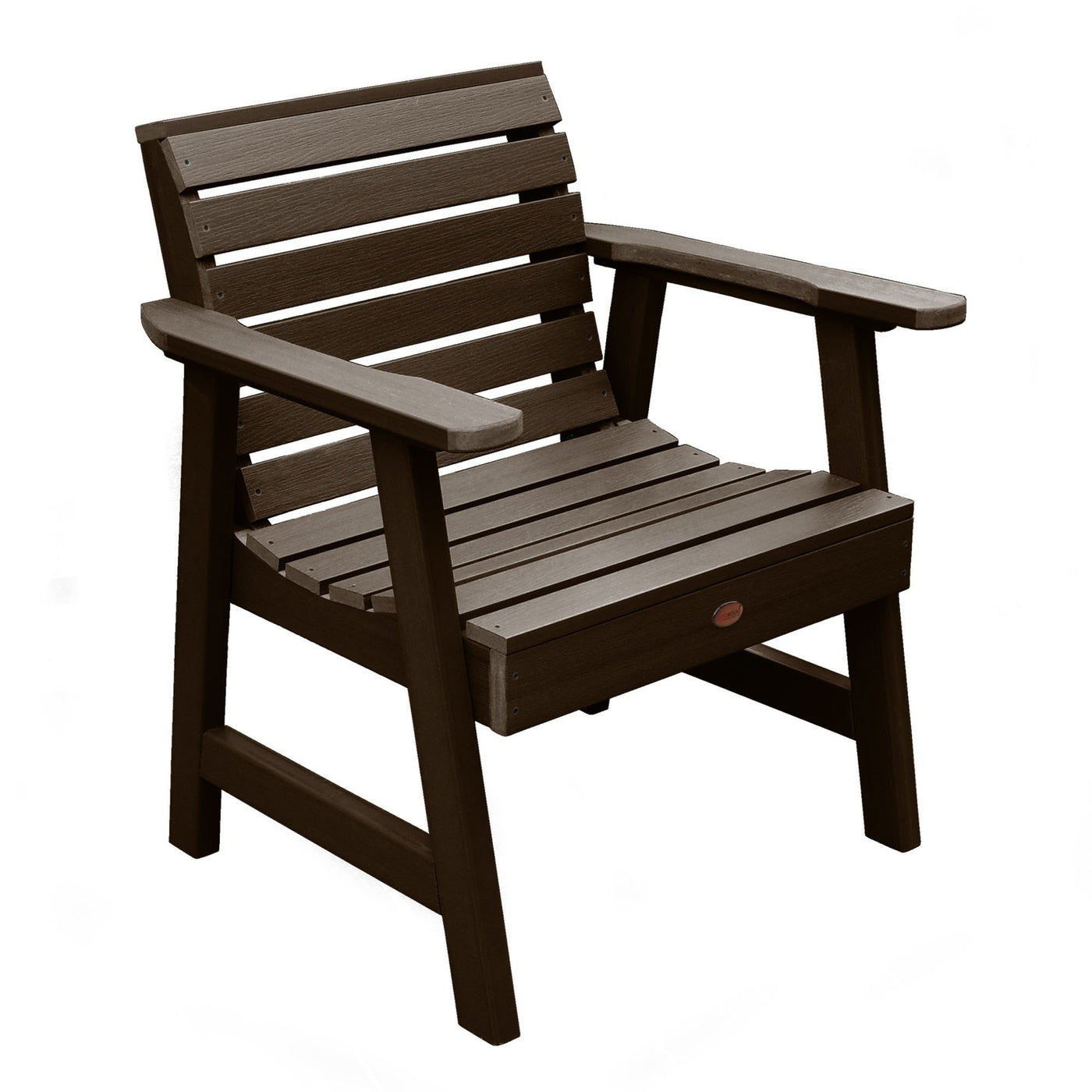Weatherly Garden Chair Highwood USA Weathered Acorn 