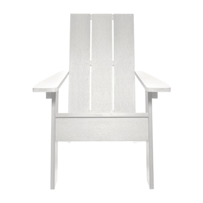 Italica Modern Adirondack chair in White