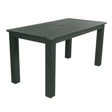 Refurbished Rectangular 36in x 72in Counter Height Dining Table Highwood USA 