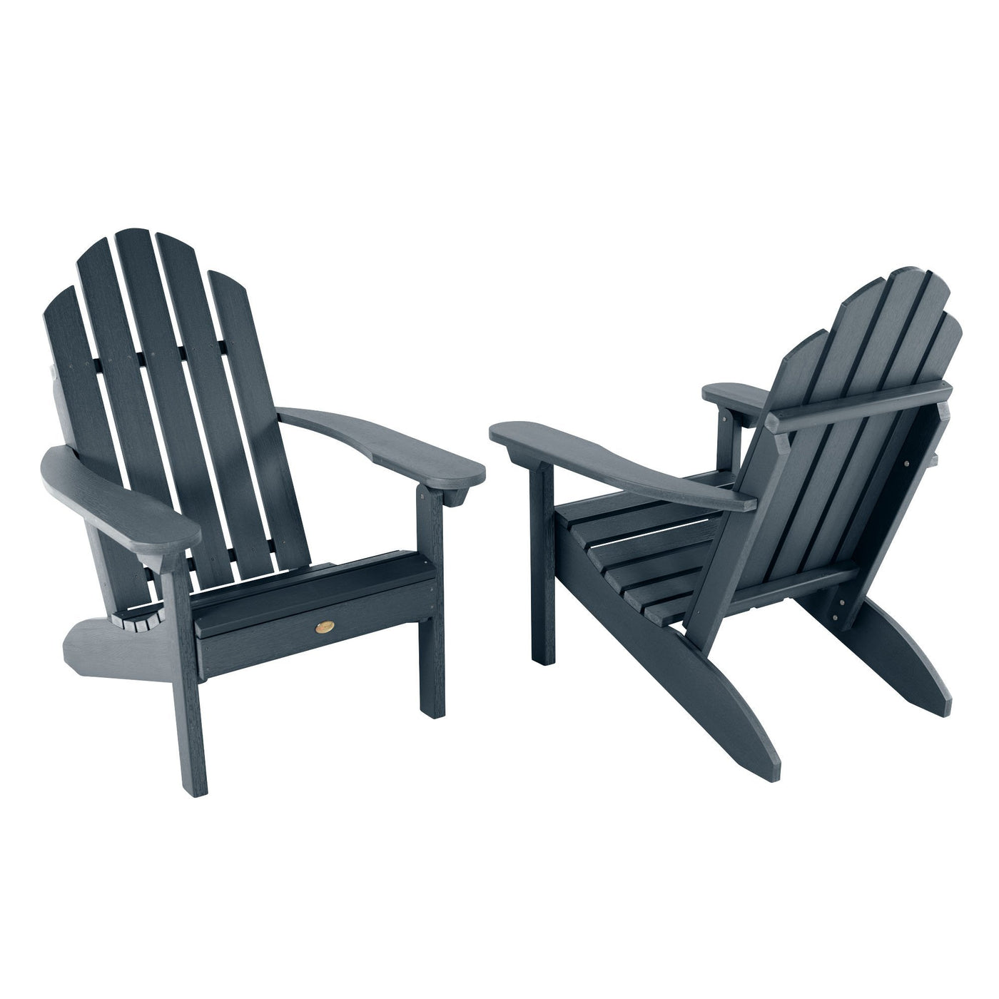 Set of Two Classic Westport Adirondack Chairs Highwood USA 