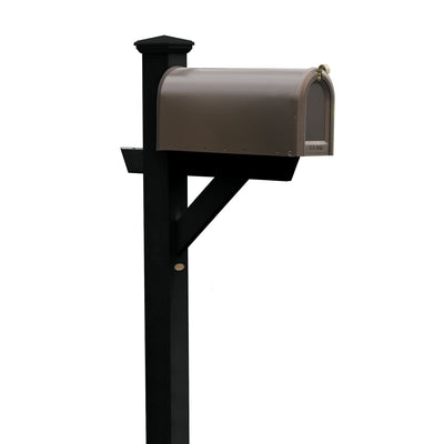 Hazleton Mailbox Post Highwood USA Black 
