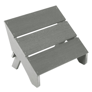 Italica Modern Ottoman in Gray 