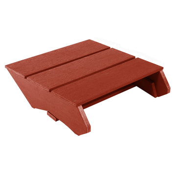 Red folded Italica Modern Ottoman 