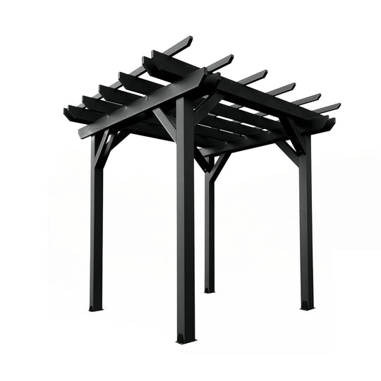 Bodhi 8' x 8' Pergola Highwood USA Black 
