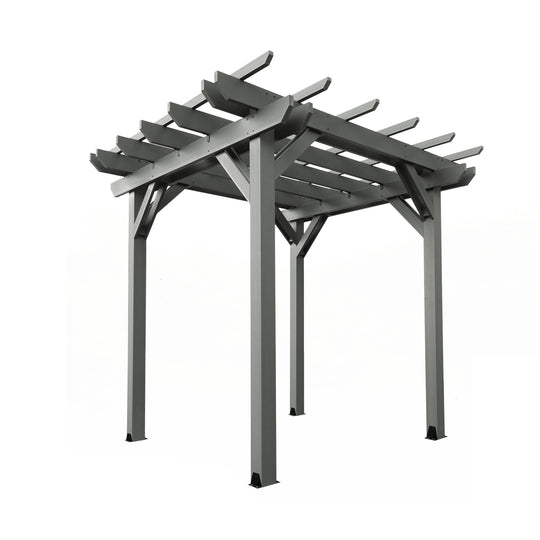 Bodhi 8' x 8' Pergola Highwood USA Coastal Teak 